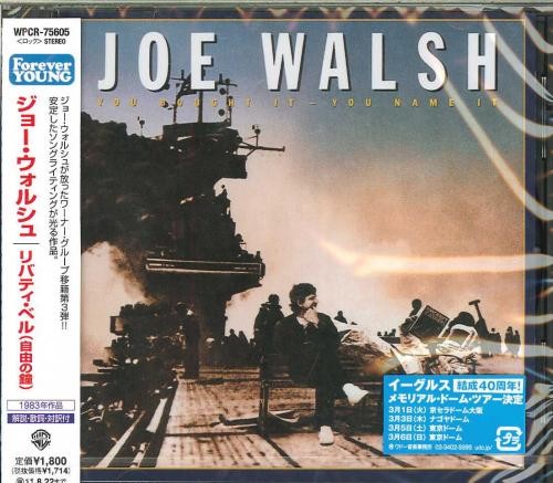 JOE WALSH You Bought it- You Name it Japan CD WPCR-75605 Sealed
