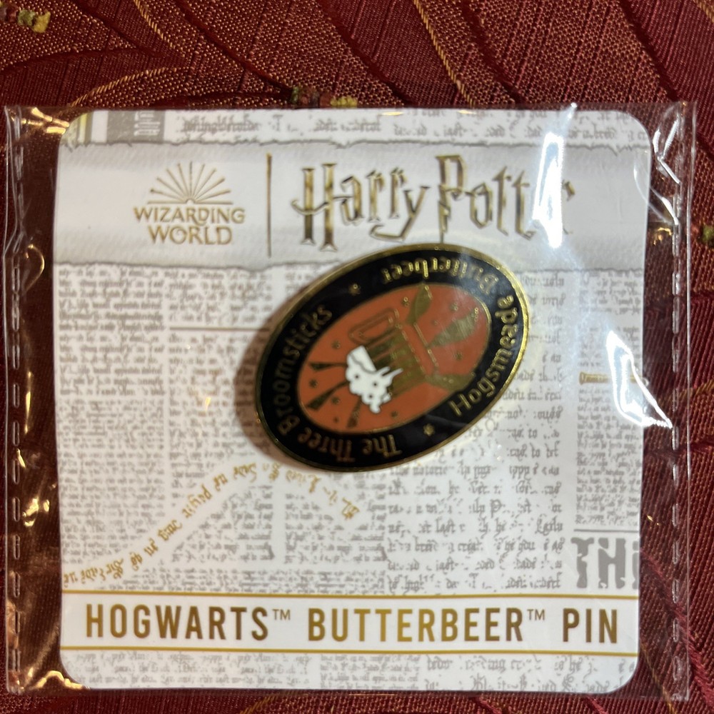 Loot Crate Wizarding World Harry Potter Hogwarts Butterbeer Pin NEW