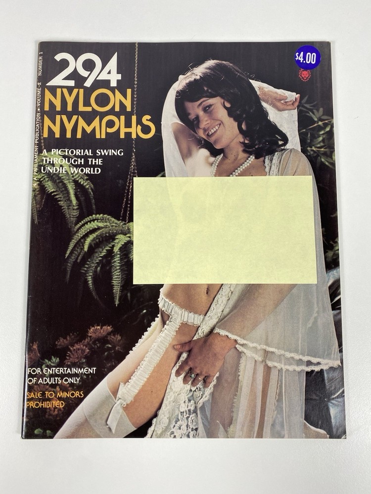 294 Nylon Nymphs Vol 2 No 1 ~ RARE ~ Pinup Fetish Stockings ~ Parliament