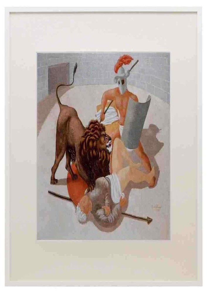 Giorgio De Chirico 65 5 A3 A4 Framed Print Picture