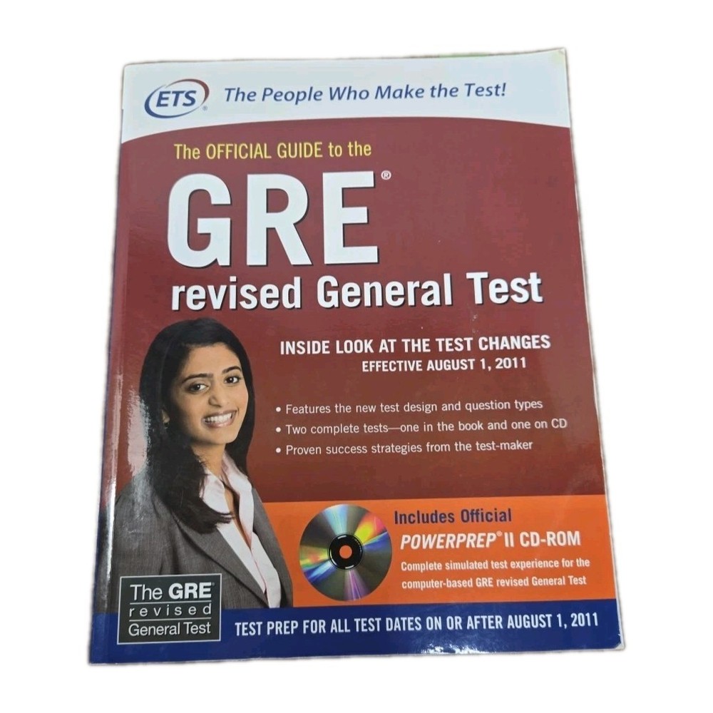 Official Guide to the GRE Revised General Test by Educational Testing Service...