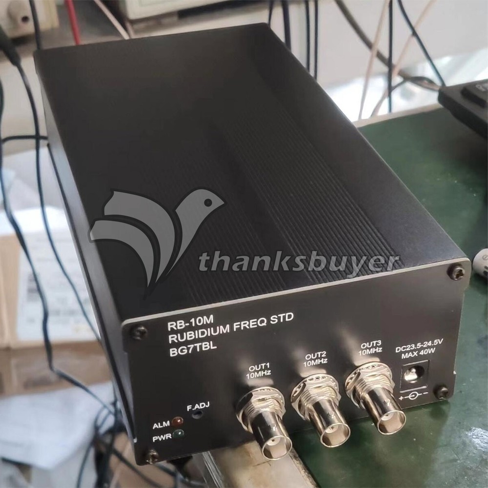 10MHz Rubidium Frequency Atomic Clock 24V 3-Channel Sine Wave RB-10M #A6-37