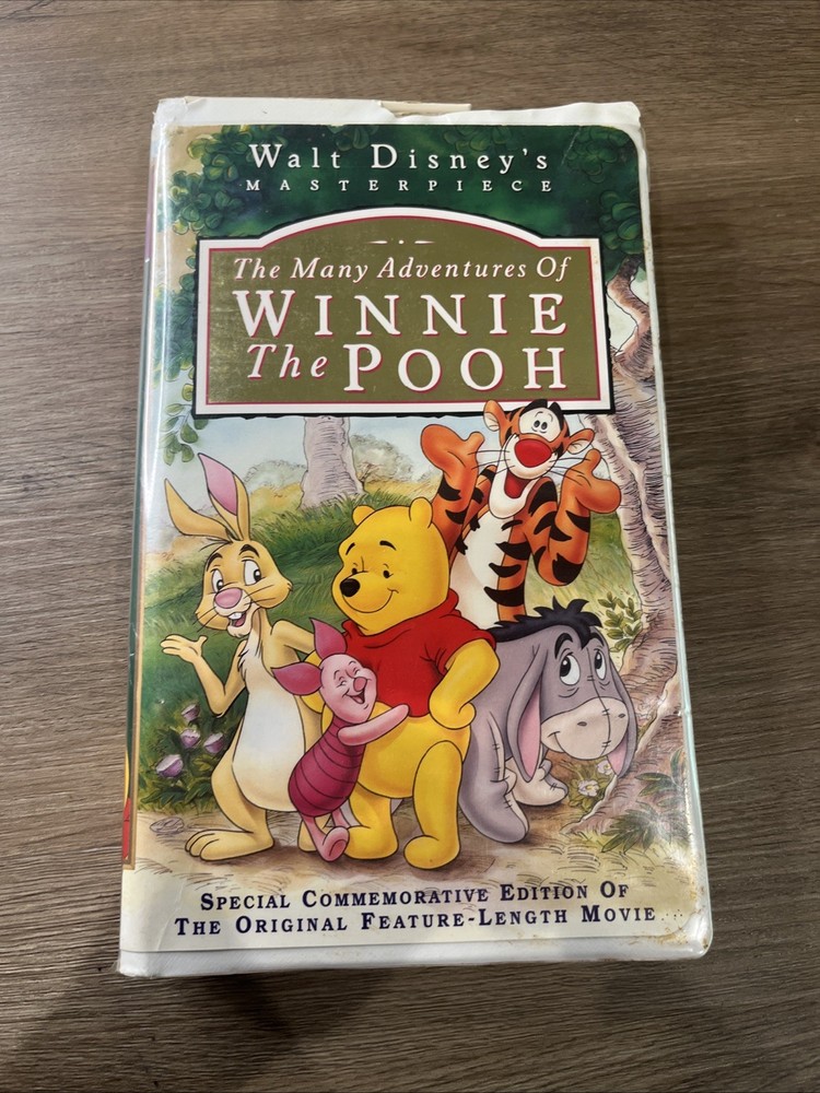 The Many Adventures of Winnie the Pooh (VHS, 1996)