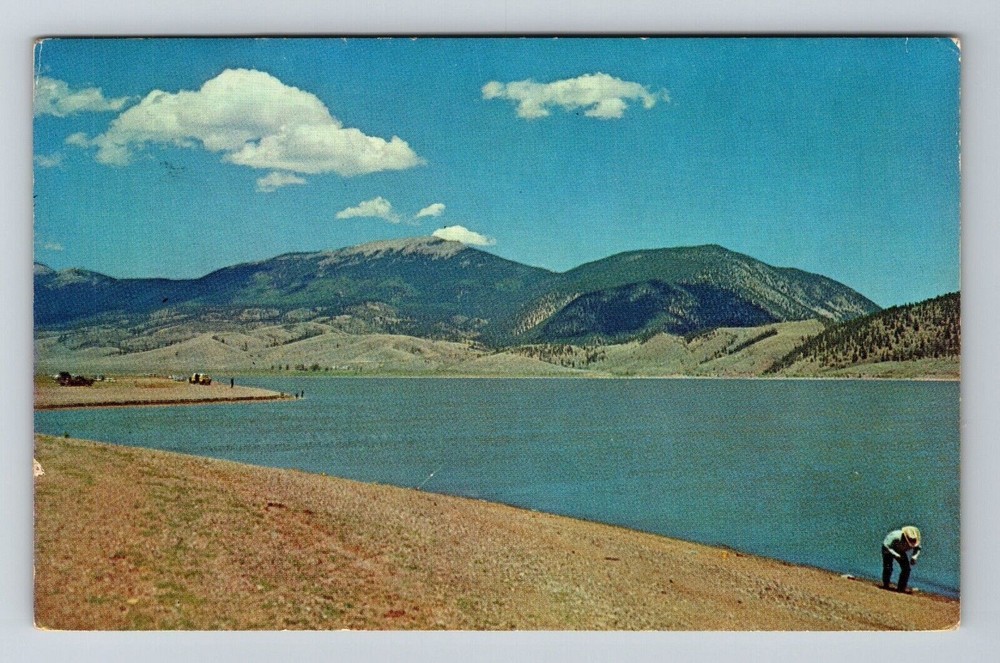 Eagle Nest NM-New Mexico, Eagle Nest Lake, Vintage Postcard