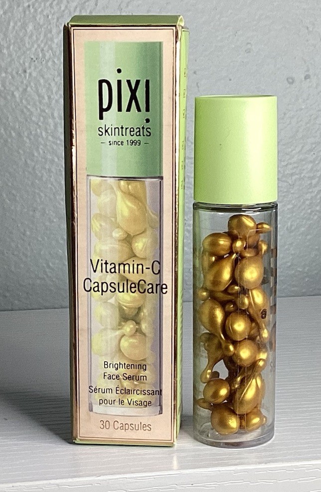Pixi Skin Treats Vitamin C Capsule Care Brightening Face Serum 30 Capsules