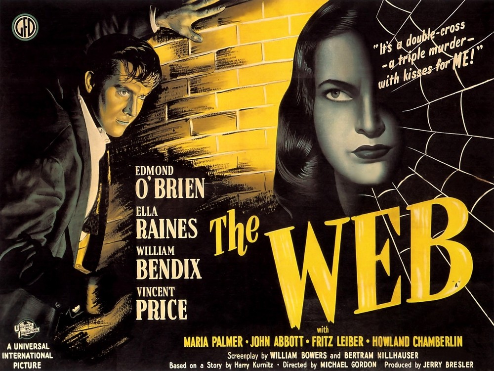 The Web Decorative Movie Poster. Fine Graphic Art. Wall Interior Design 2495