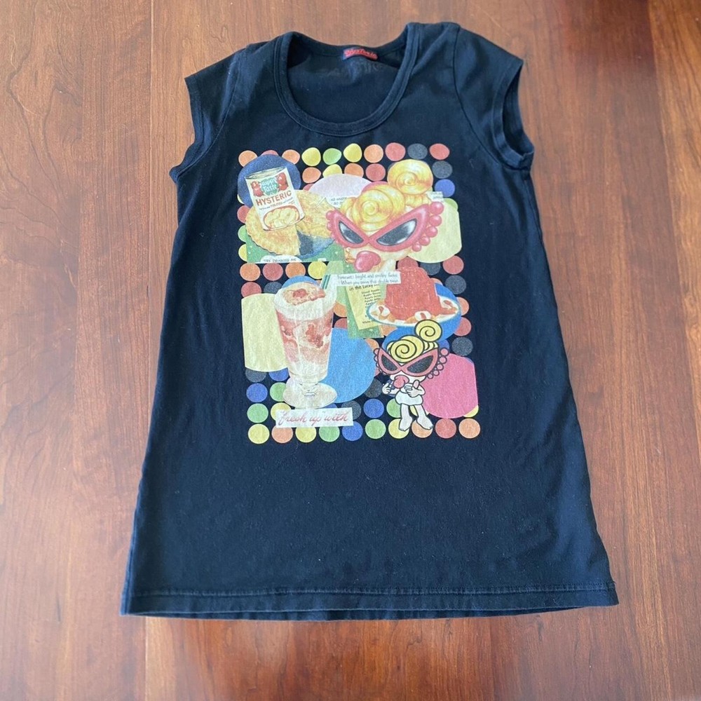 Hysteric glamour vintage food t shirt