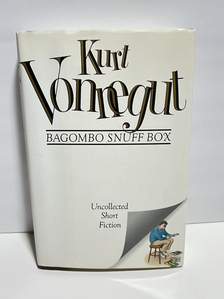 Bagombo Snuff Box Kurt Vonnegut (1999, Hardcover), Signed by Author 1st Edition