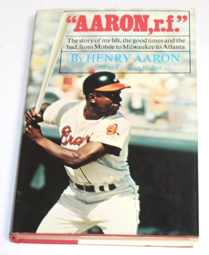 Hardcover Baseball Book Aaron, r.f. Henry Aaron Furman Bisher 1968
