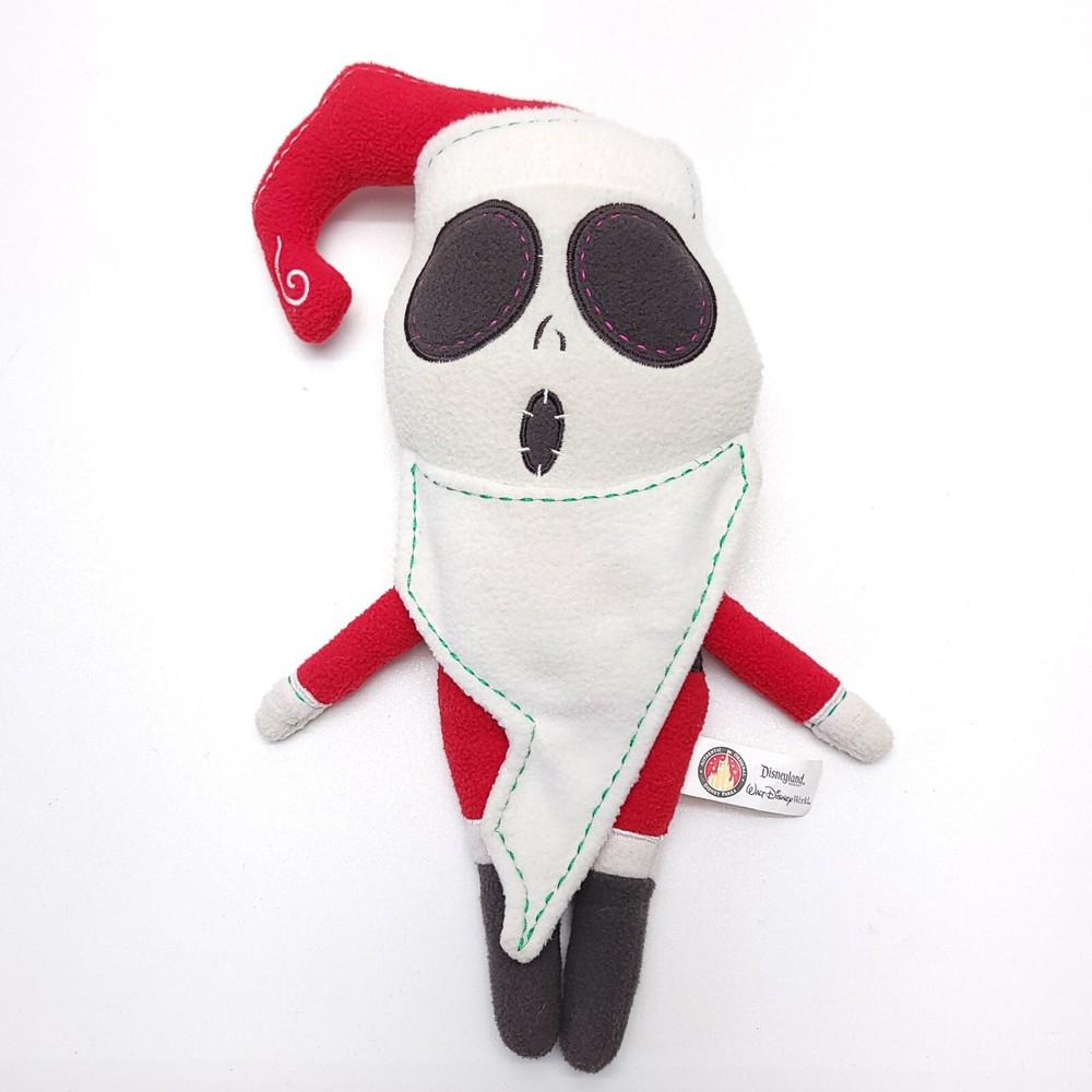 Disney Nightmare Before Christmas Jack Skellington Santa Pook-A-Looz Plush