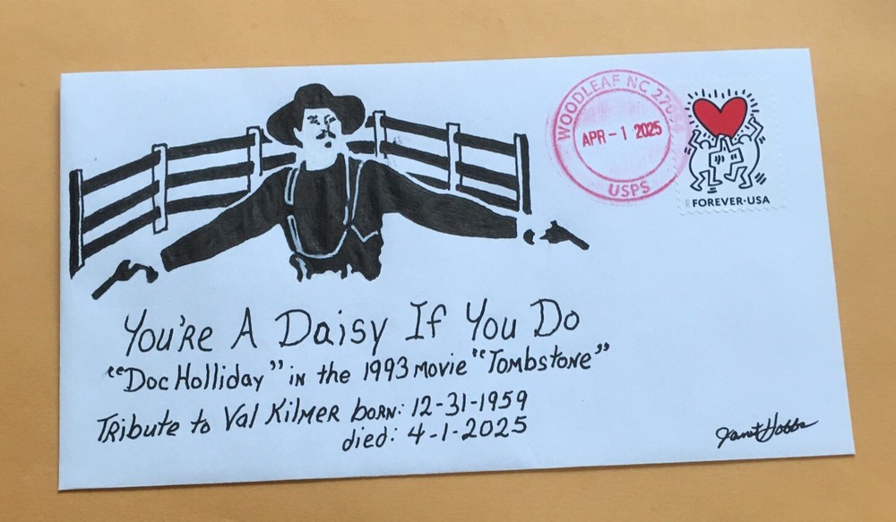 C359 April-1-2025 Tribute to Val Kilmer “Doc Holliday” In Tombstone HD/HP/OOAK
