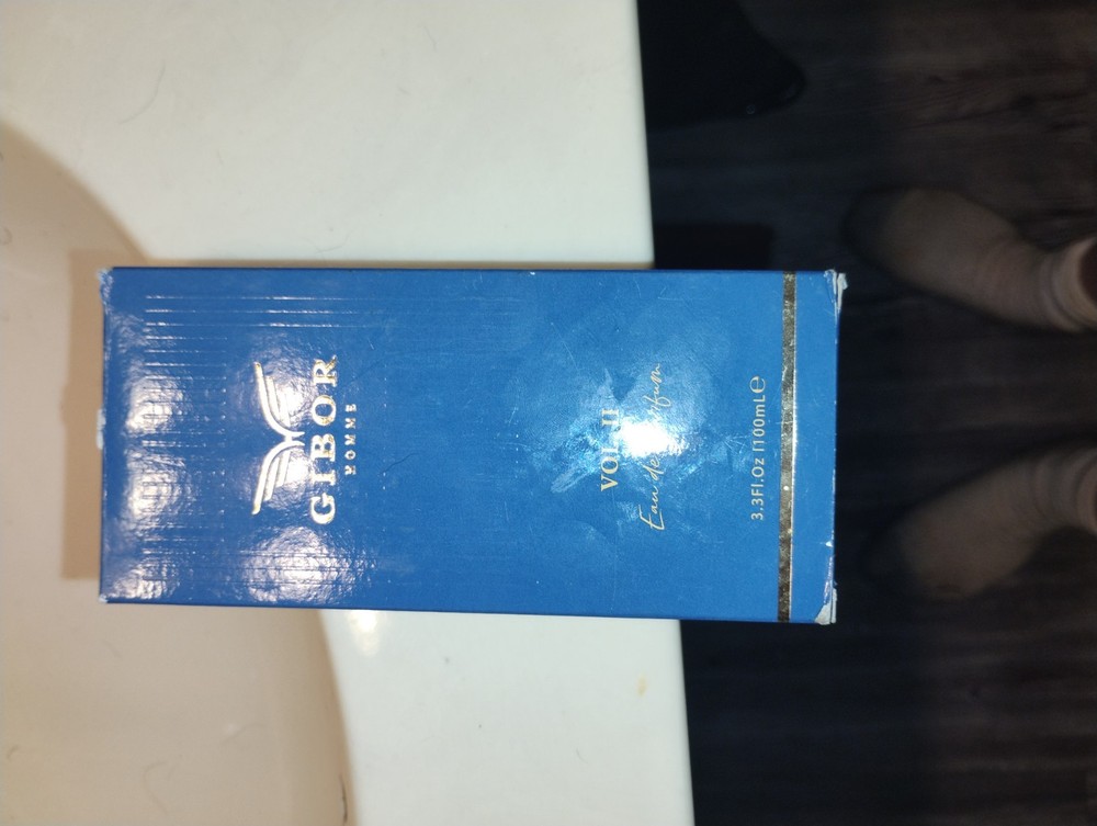 Gibor VOLT Homme Eau de Parfum Spray 3.3 fl oz / 100 mL Regular Size