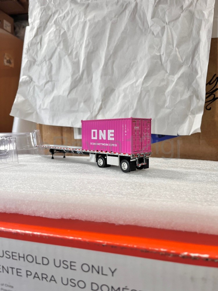 1:64 Scale 20ft ONE Ocean Network Express Container Diecast Model Suitable Dcp