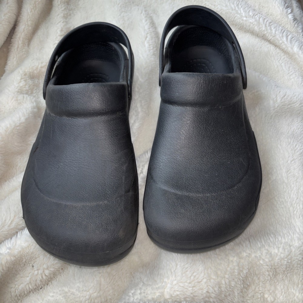 Men’s Black Clog Crocs M 12 Preowned Unisex