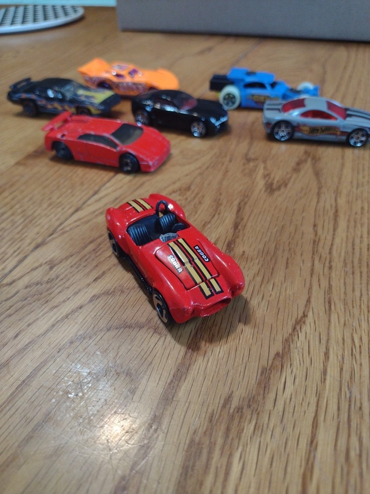 HOT WHEELS 1982 REAL RIDERS Red CLASSIC COBRA 427 MALAYSIA Near Mint