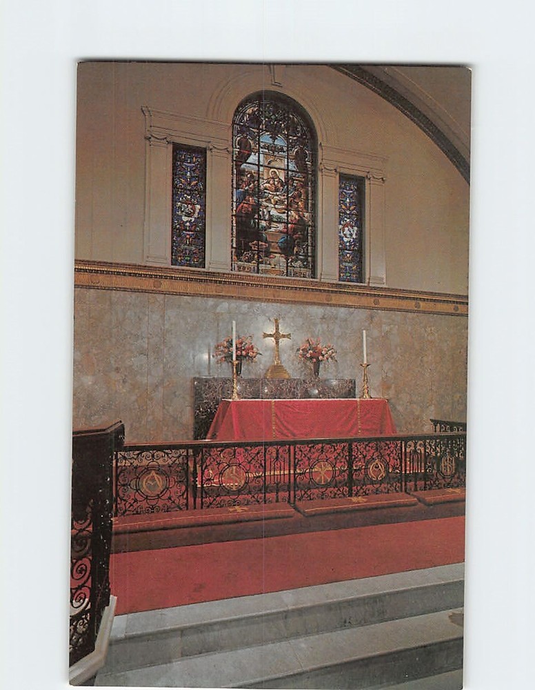 Postcard St. Johns Church Lafayette Square Washington DC USA