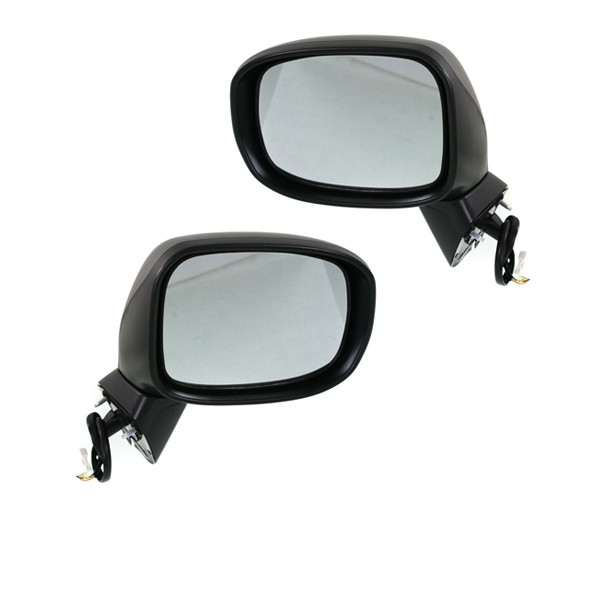 For 12-13 Civic Hybrid Mirror Assembly Power Non-Heat w/Signal Light Set Pair