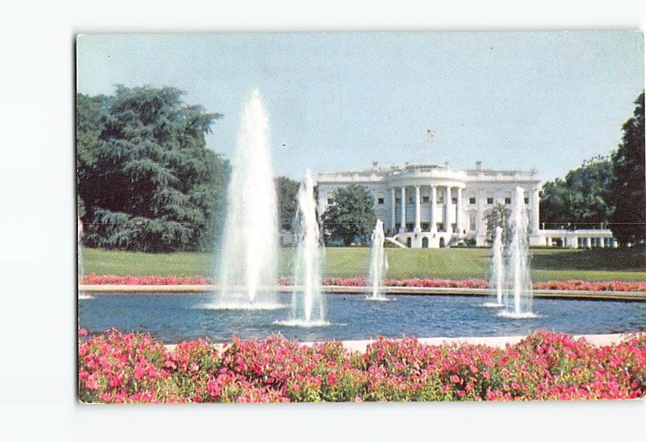 Postcard The White House Washington DC USA