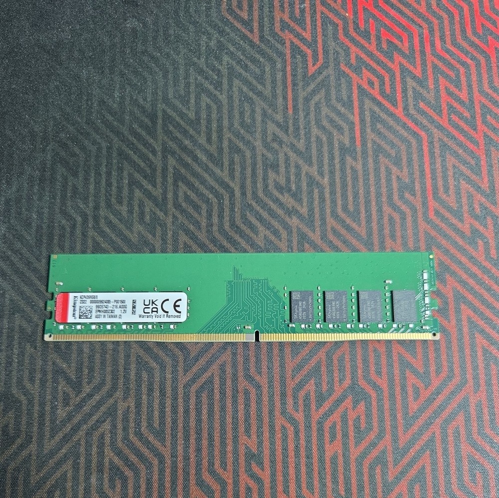 Kingston 1x8GB DDR4 2666MHz PC4-21300 288-Pin DIMM Non-ECC KCP426NS8/8