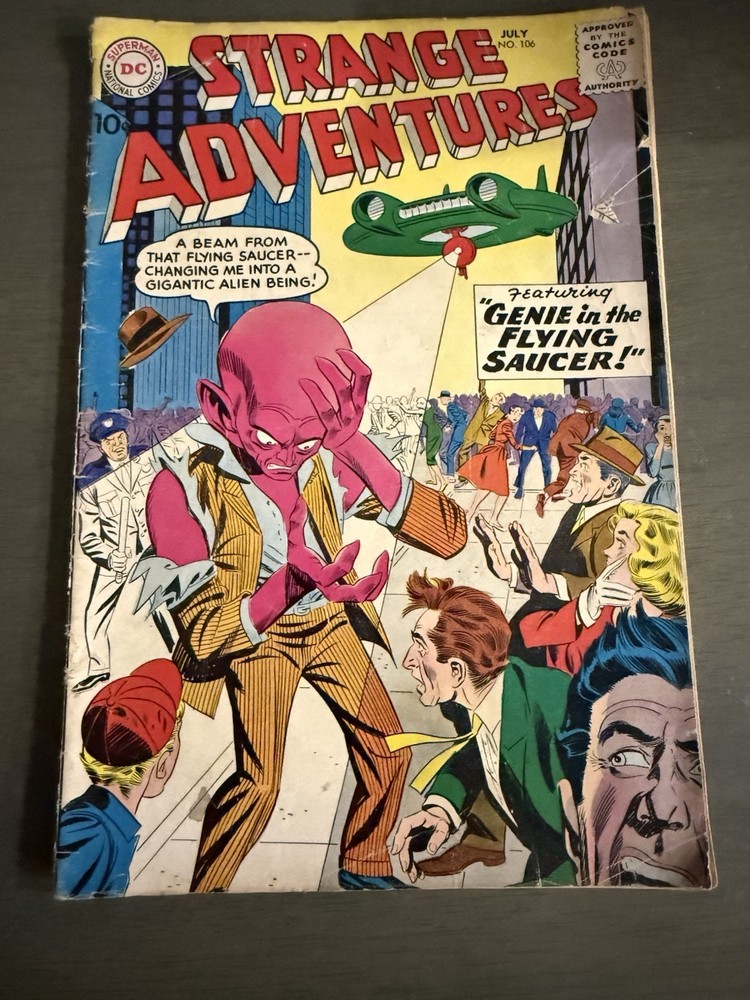 Strange Adventures #106 (DC Comics July 1959)