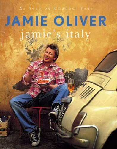 Jamie Oliver's Italy Hardcover Cookbook in Acceptable Condition  