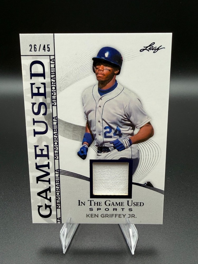 2025 Leaf ITG Used Ken Griffey Jr. Game Used Memorabilia /45 Mariners