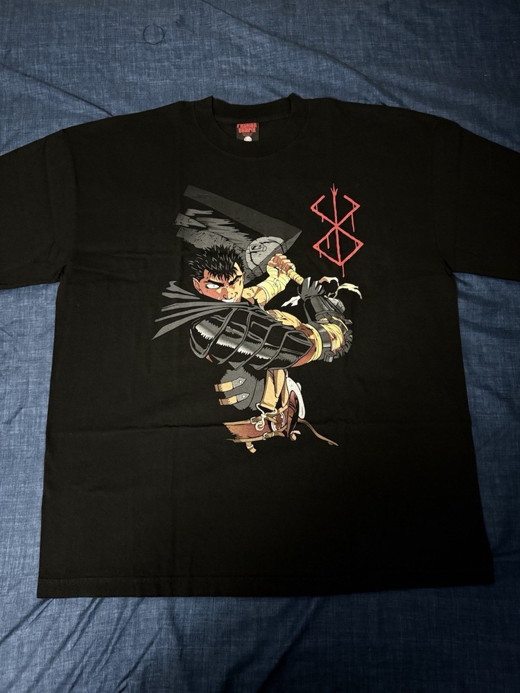 Vintage 90s Berserk Guts REPRINT Tee Size XL Los Angeles Apparel