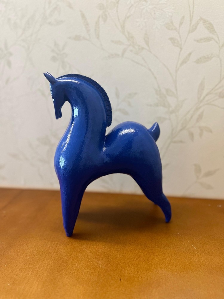 Abstract Horse Statue, Decorative Horse Sculpture, Minimalist Animal Decor