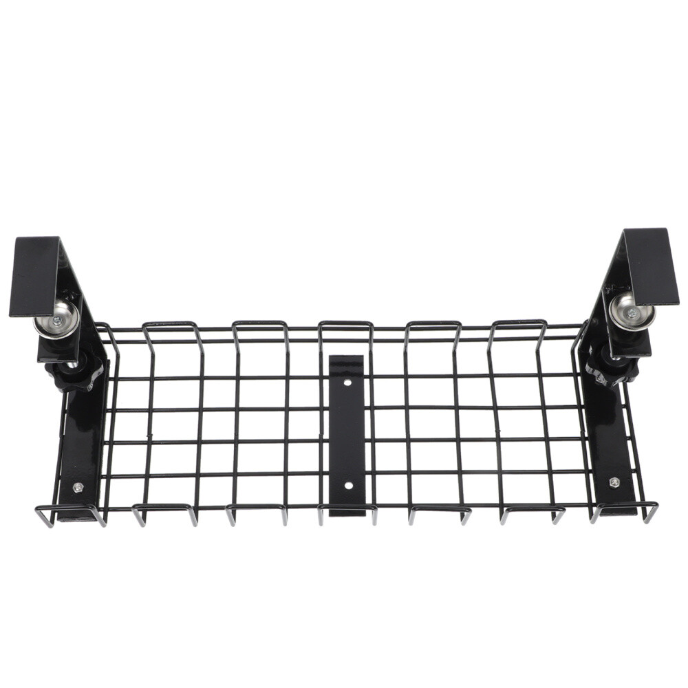 Wire Storage Rack Management Tray Under-desk Cable Stand Office