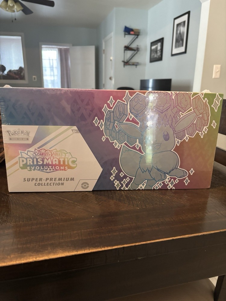 Pokemon Prismatic Evolutions UPC Ultra Super Premium Collection Sealed In Hand
