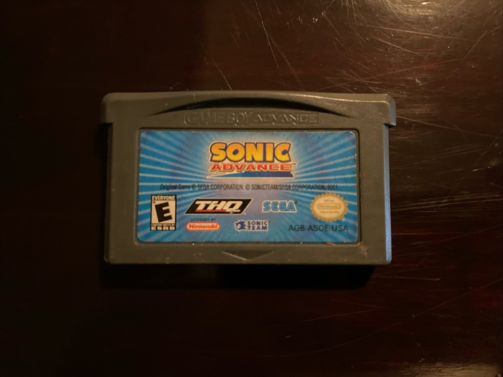 Sonic Advance (Nintendo Game Boy Advance, 2002)