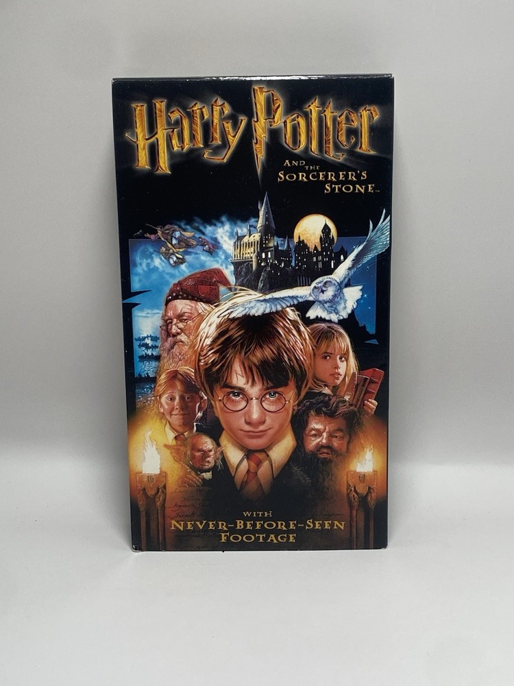 Harry Potter And The Sorcerer's Stone VHS Tape 2001 Warner Bros