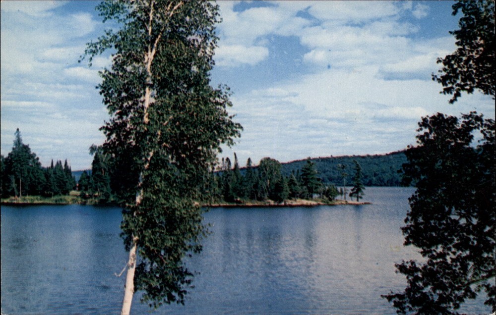 Georgian Bay Huronia Ontario Canada vintage postcard s497