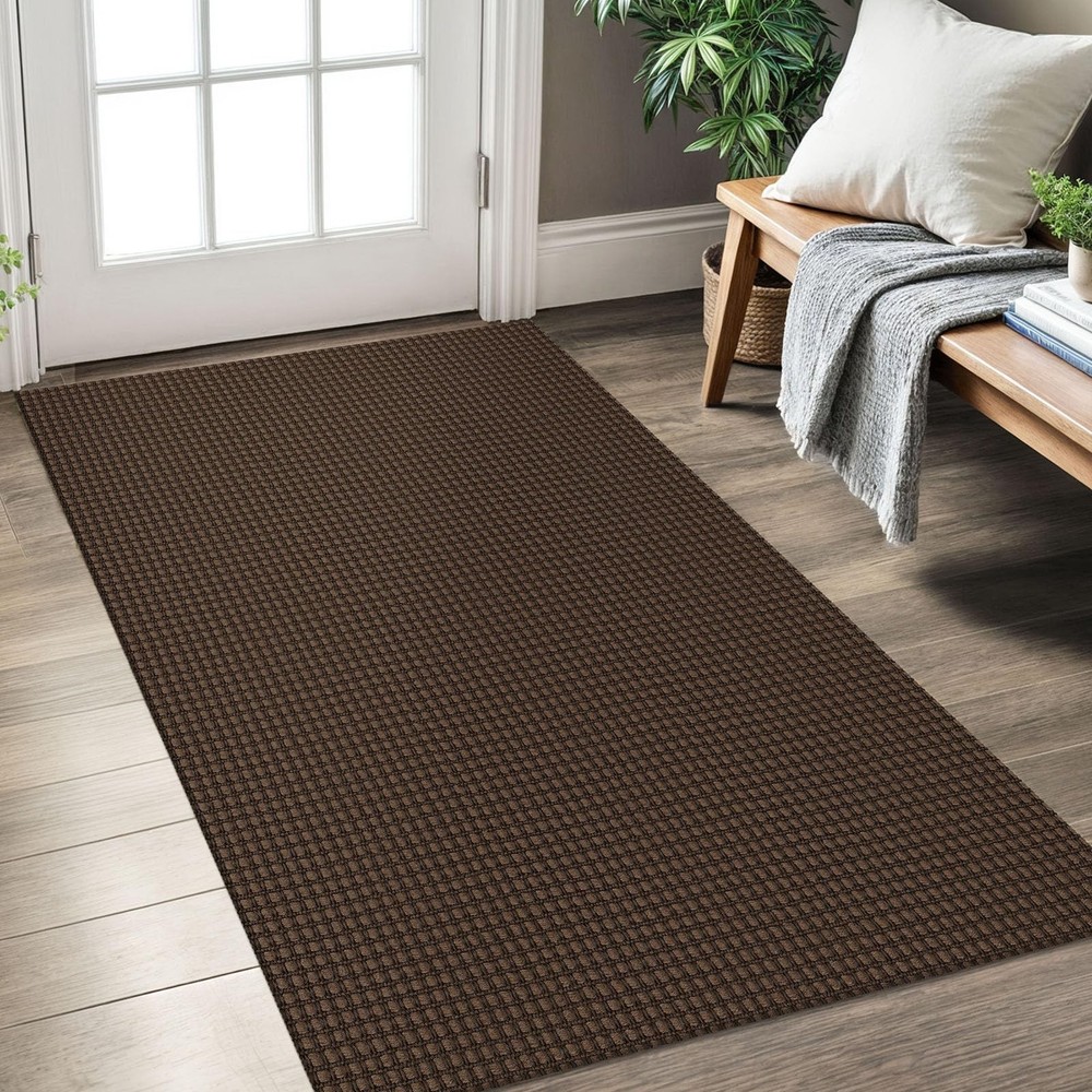Rugs for Entryway 3x5 ft Washable Area Rug Non Slip Rubber Backed Entry Rug W...