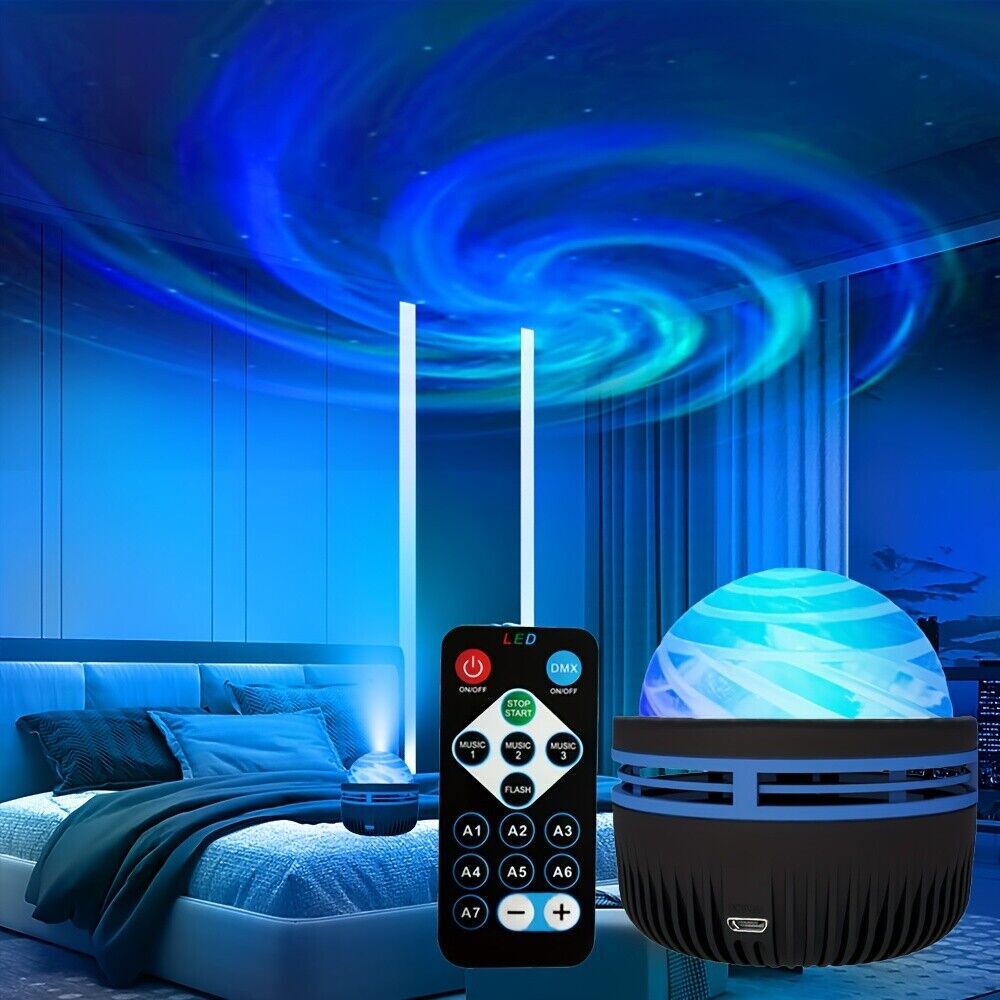 Aurora Light Projector, Northern Light Galaxy LED Lamp, with Remote Control US