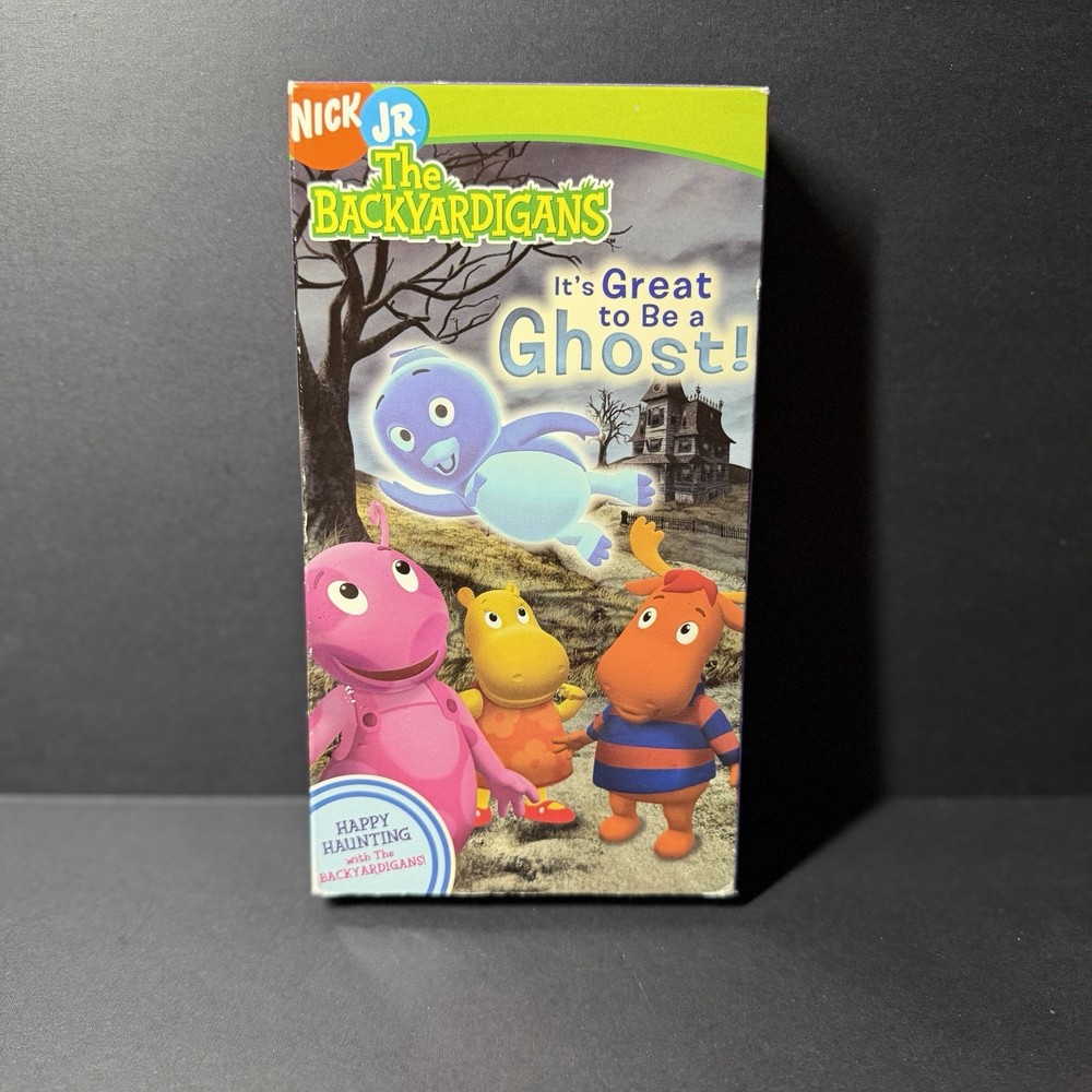 The Backyardigans: IT'S GREAT TO BE A GHOST! (VHS, 2005) Nick Jr. Halloween