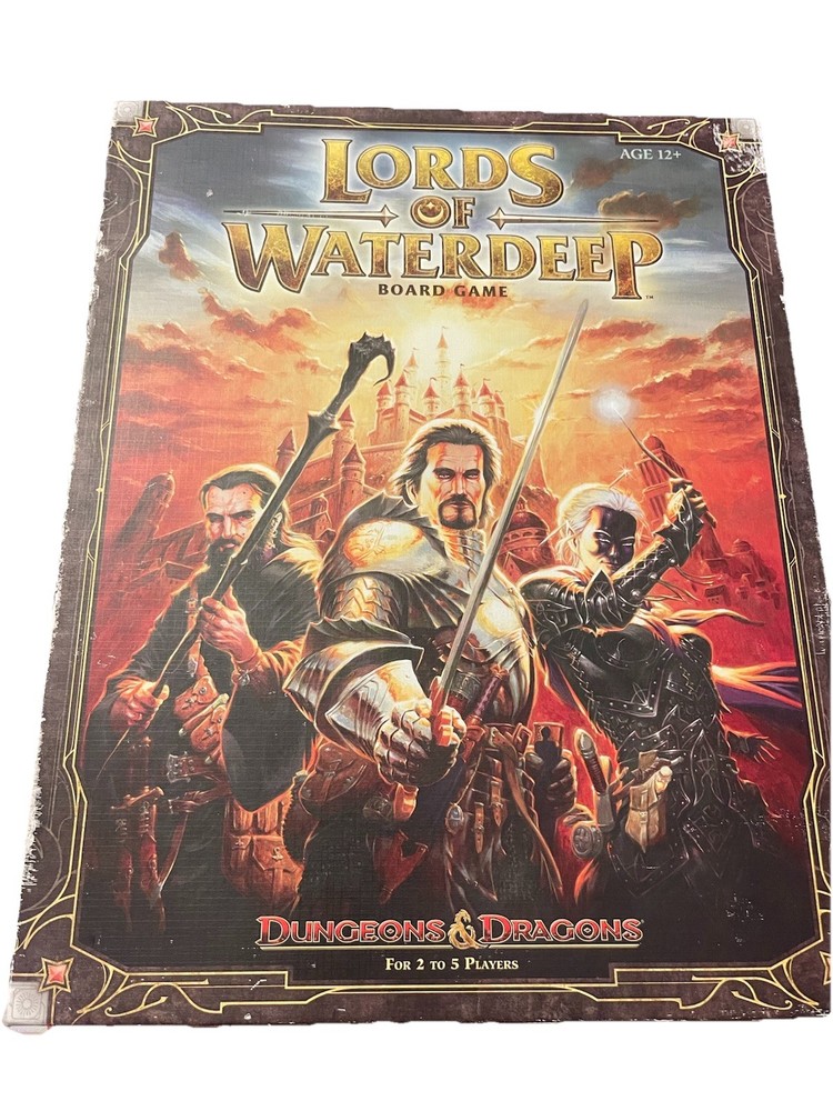 Wizards of the Coast 5513165 Lords of Waterdeep Dungeons and Dragons Board Game