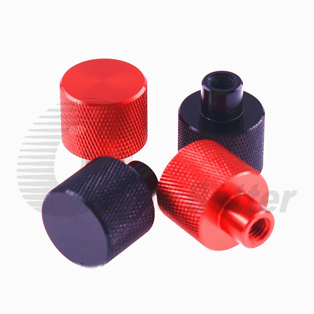 Knurled Thumb Nuts Blind Hole M4 M5 M6 M8 M10 Aluminum Alloy Hand Grip Knob Nut