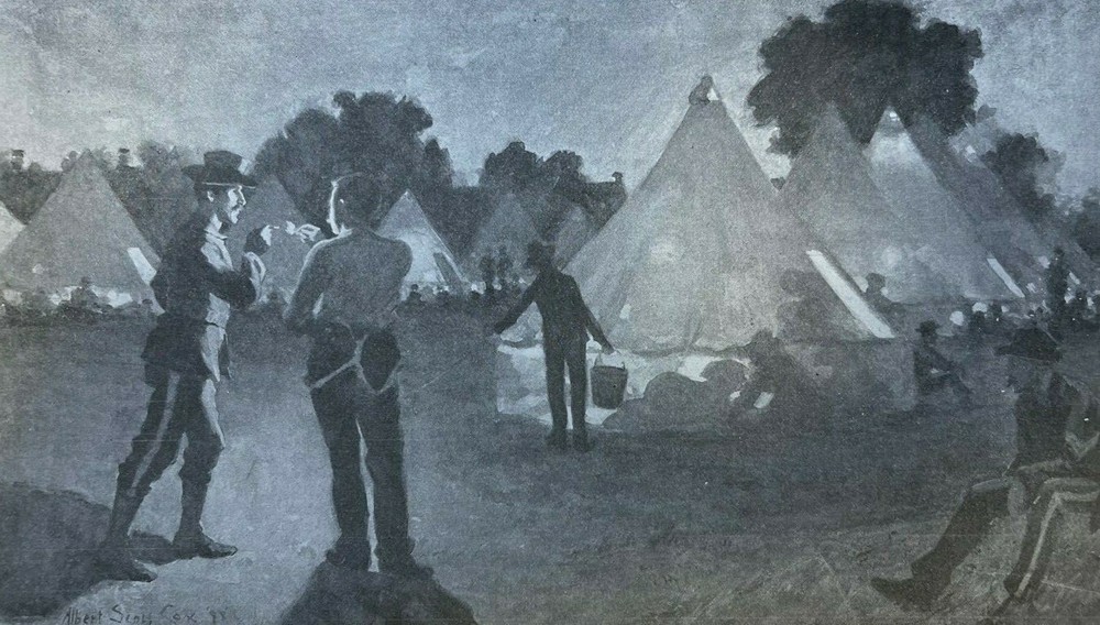 1898 Army Life at Willet's Point Spanish American War illustrated