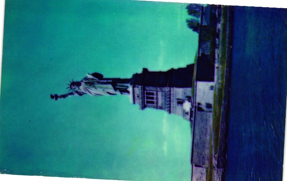 Vintage 1960s Statue of Liberty Postcard from Bedloe's Island NY Harbor