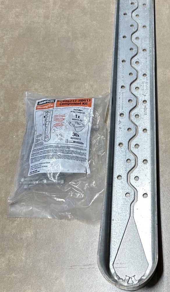 Simpson Strong-Tie HDU11-SDS2.5  Predeflected Holdown with 2/-1/2