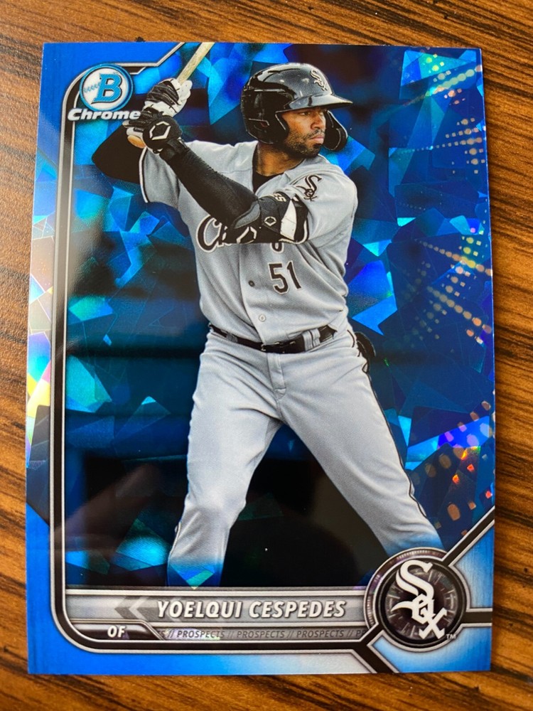2022 Bowman Sapphire YOELQUI CESPEDES Prospect Chrome Refractor BCP-29