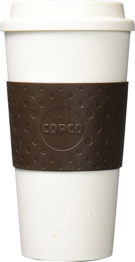 16-Oz Brown Plastic Acadia Travel Mug for On-the-Go-image