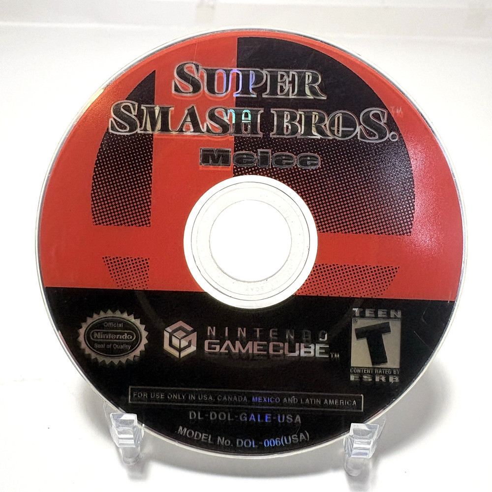 Super Smash Bros Melee Nintendo Gamecube Loose DISC ONLY Tested Fast Shipping