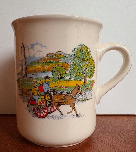 Vintage Carrigdhoun Pottery Ltd. Cork, Ireland Irish Coffee Cup Mug 4
