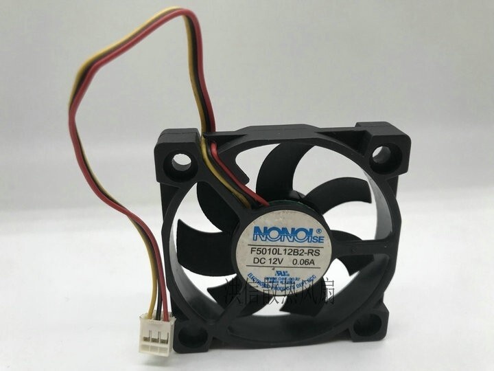 1 PCS NONOlSE 5CM DLP TV Fan F5010L12B2-RS DC12V 0.06A 5CM Cooling Fan *cm
