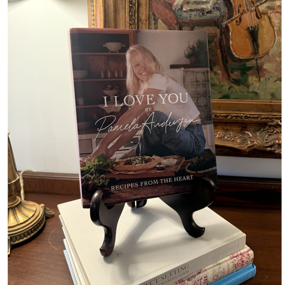 I Love You by Pamela Anderson (Hardcover Cookbook, Dust Jacket)