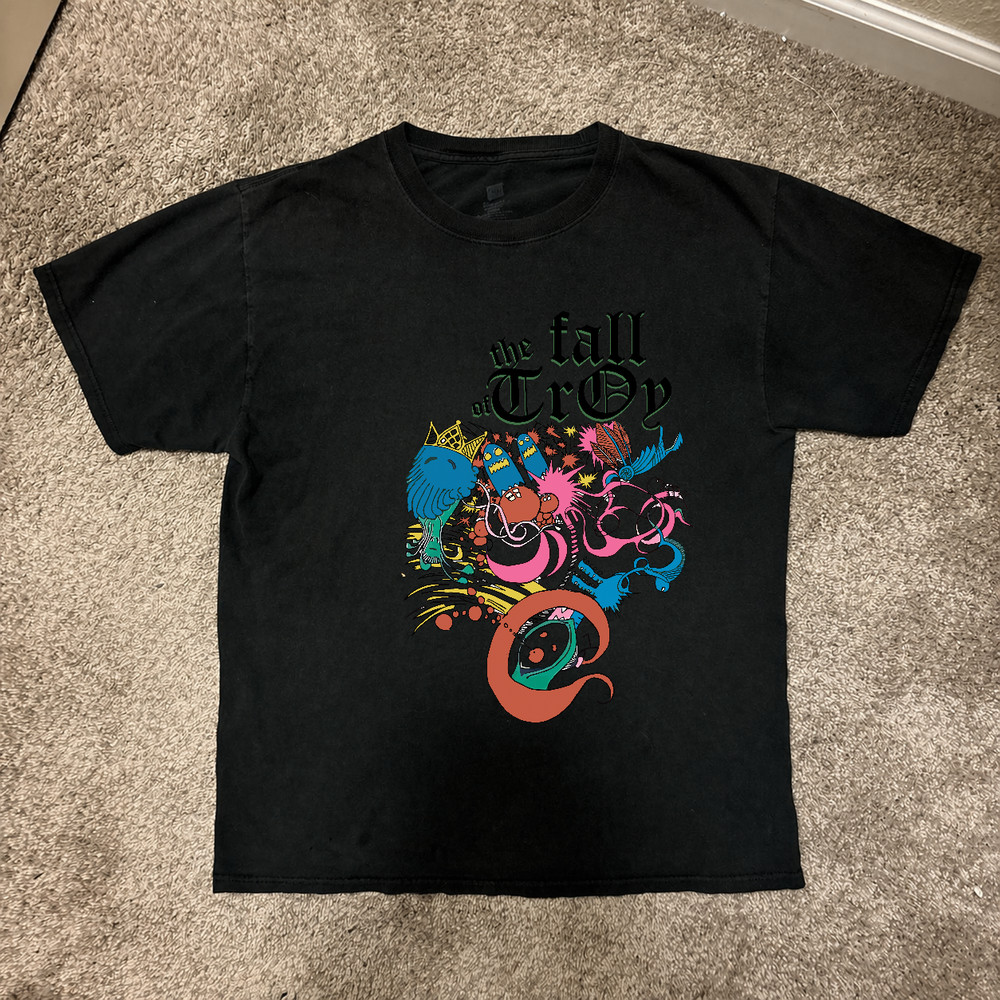 Rare The Fall Of Troy Band Tour T-Shirt All Sizes S-5XL