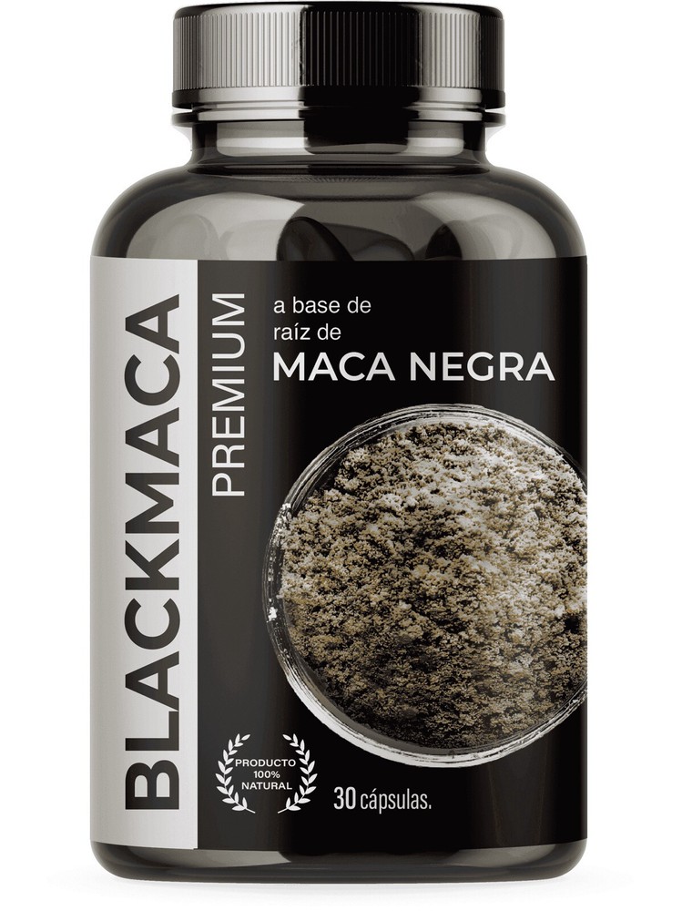 BLACKMACA PREMIUM Maca peruana negra + Tribulus Terrestris, Maca Negra.