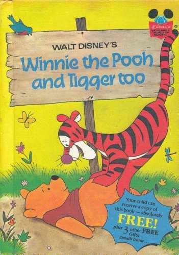 Winnie the Pooh and Tigger Too - Hardcover, by A. A. Milne - Acceptable n